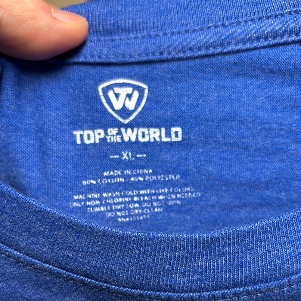 Top of the World Blue T-Shirt